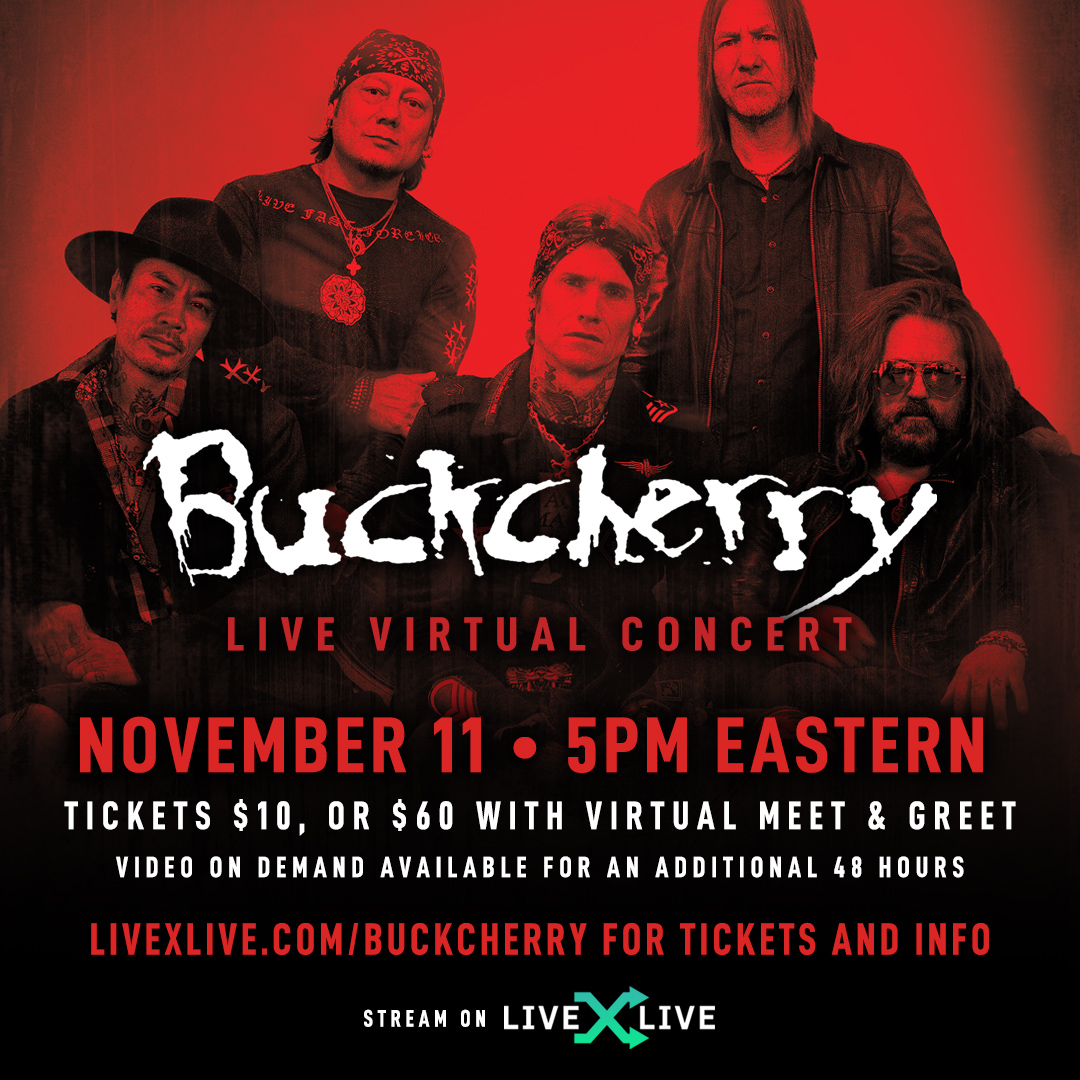 BUCKCHERRY Live Concert Stream Premieres November 11 BraveWords